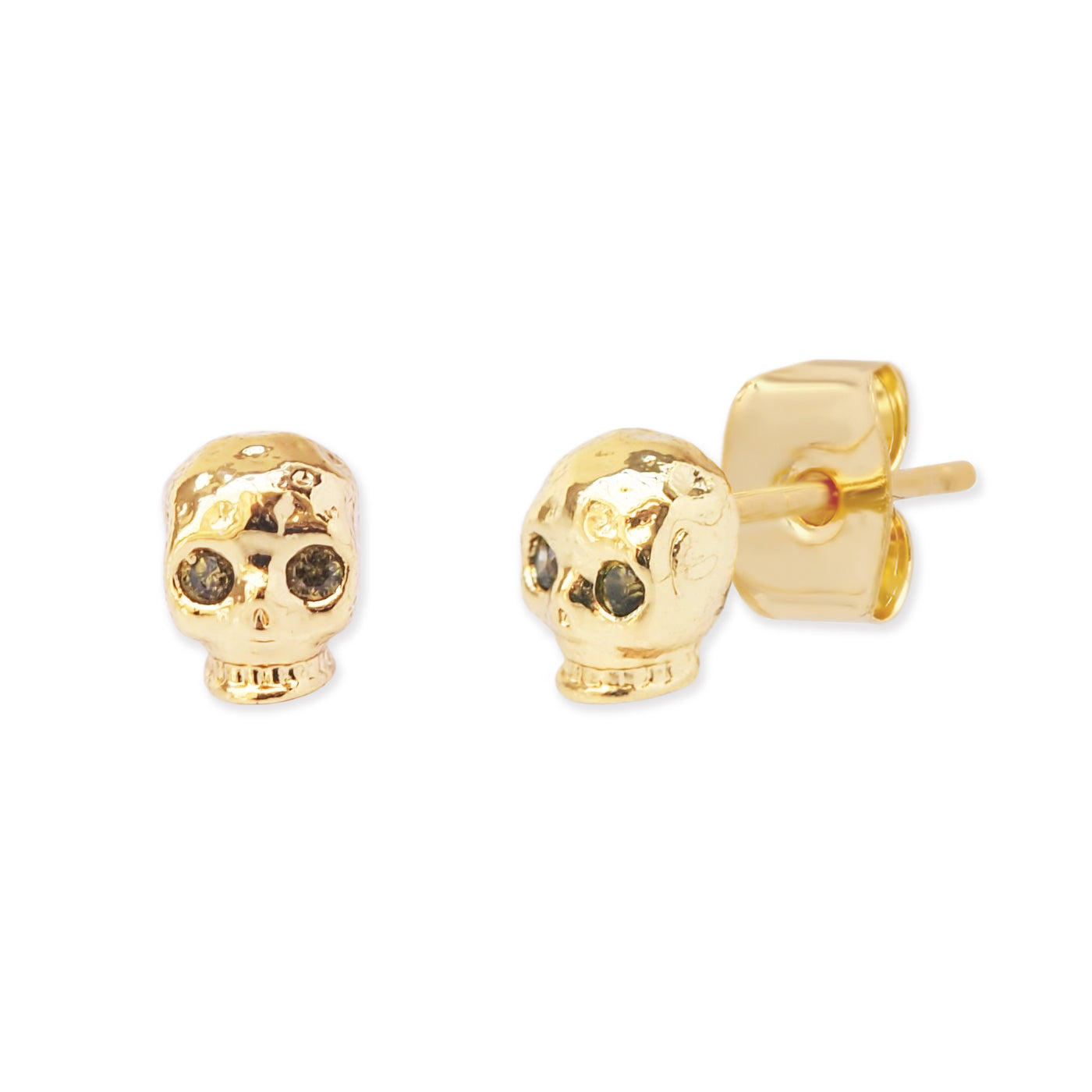 Modern Skull Stud Earrings
