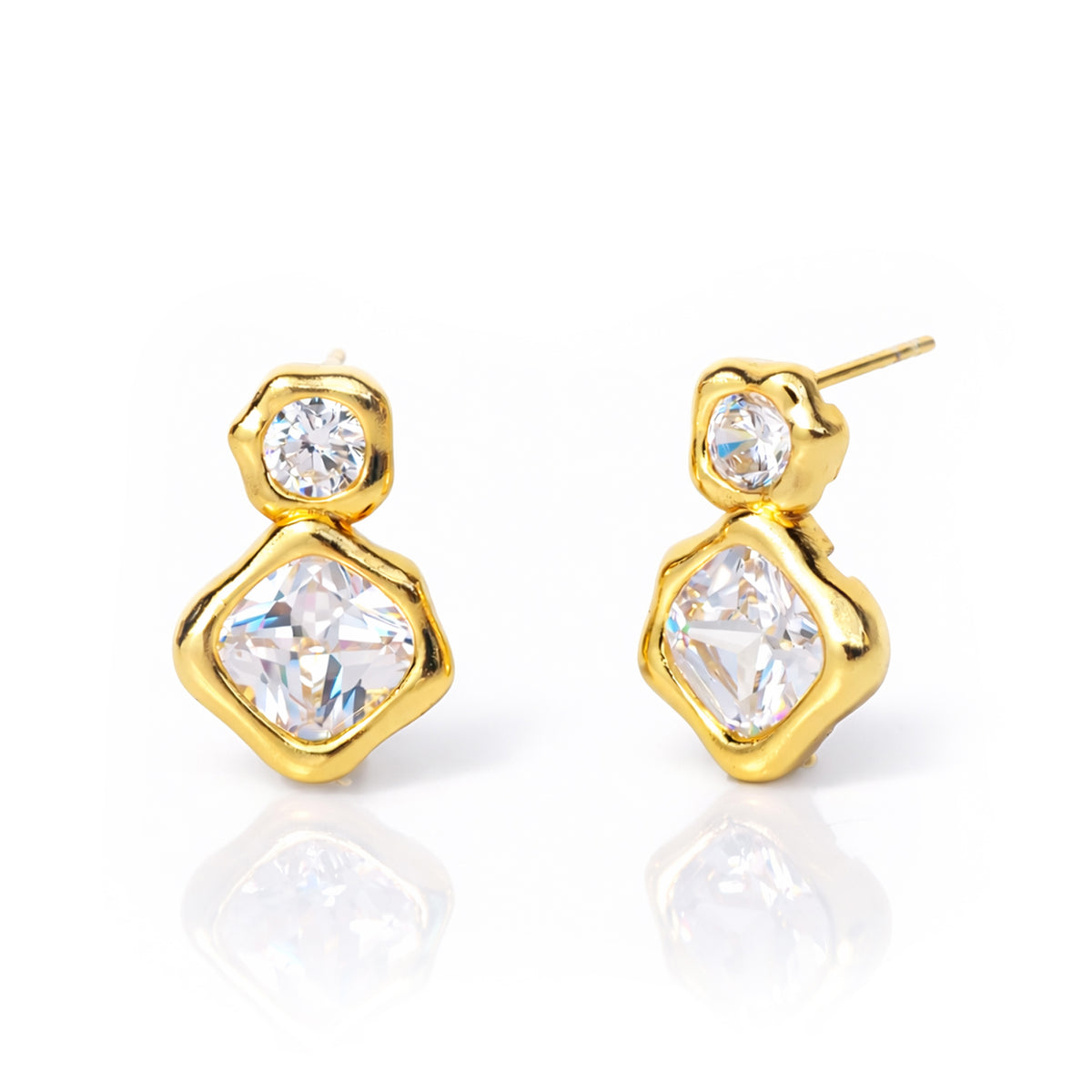 Lumi Drop Studs Earrings