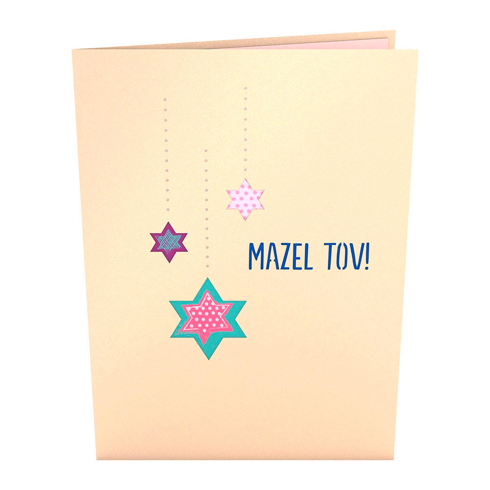 Bat Mitzvah Pop-Up Card