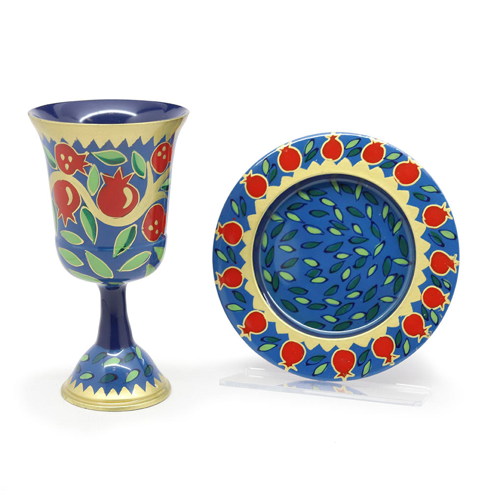 Hand Painted Kiddush Cup