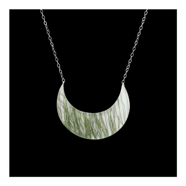 Grass Moon Necklace