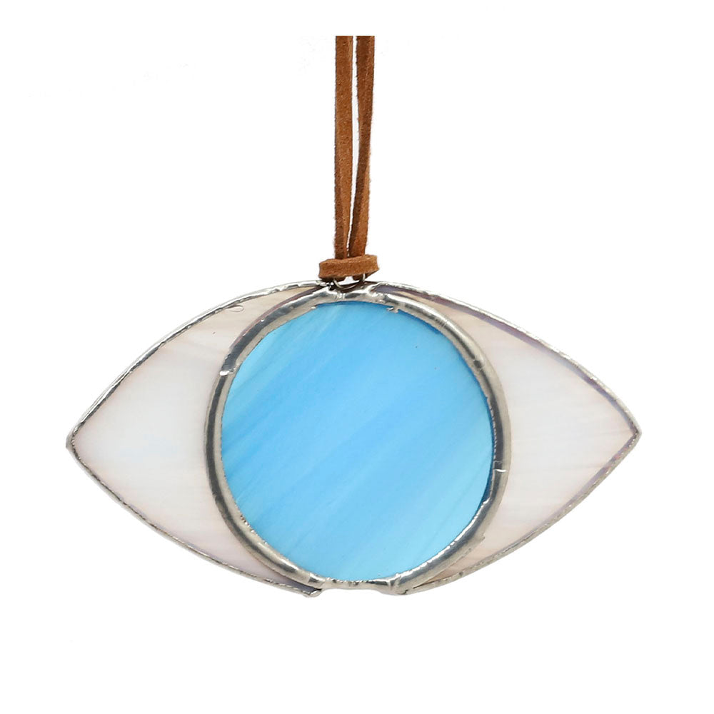 Evil Eye Glass Suncatcher