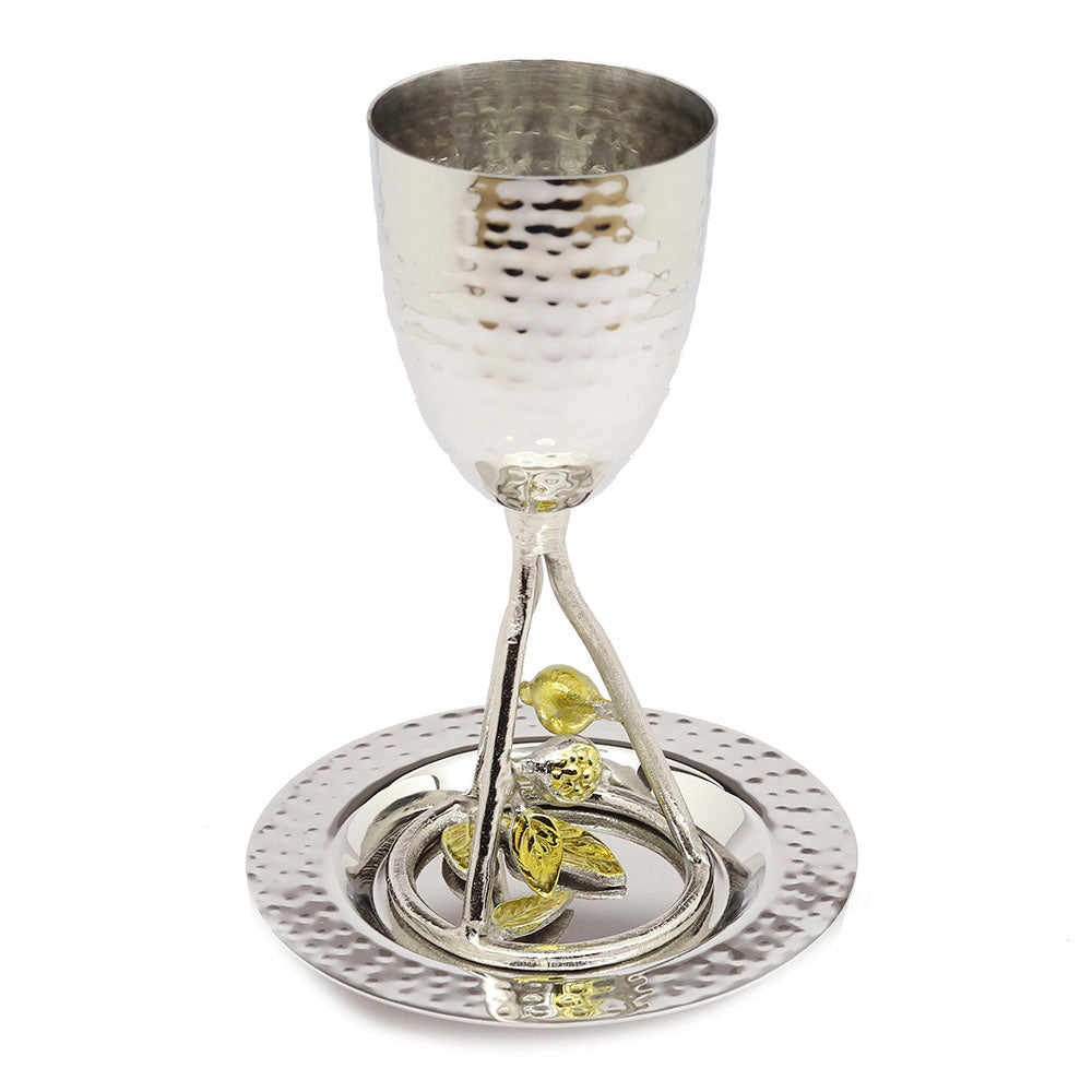 Brass & Stainless Kiddush Cup