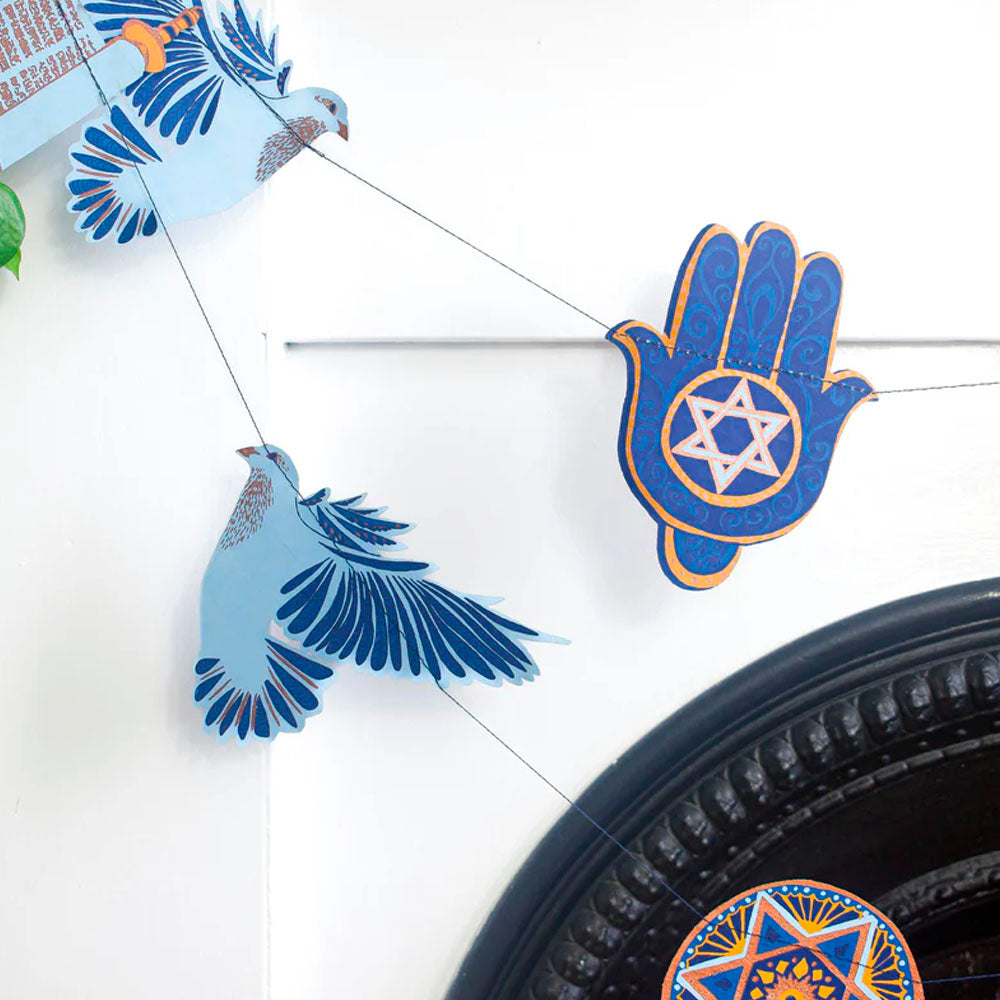 Hanukkah Sewn Garland