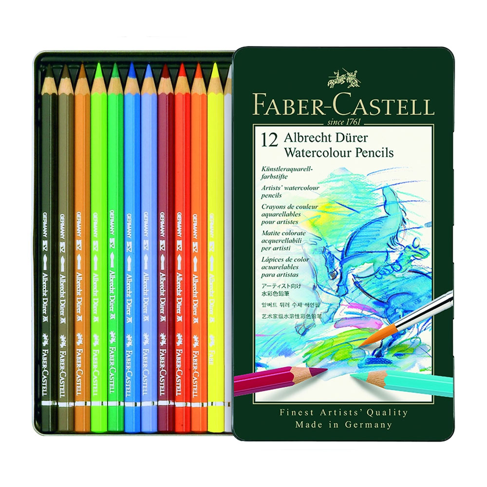 Albrecht Dürer Artists' Watercolor Pencils, Tin of 12
