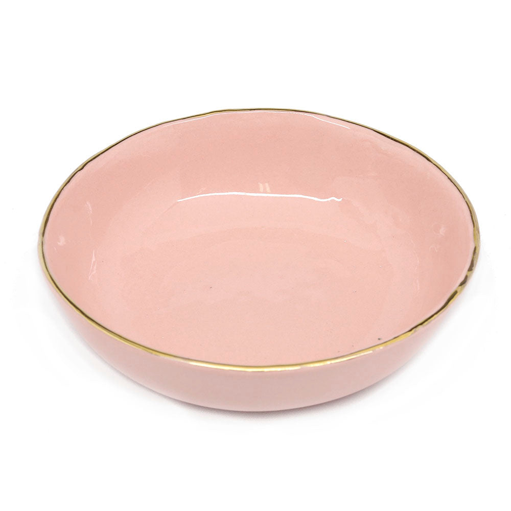 Porcelain Jewelry Bowl - Assorted Colors