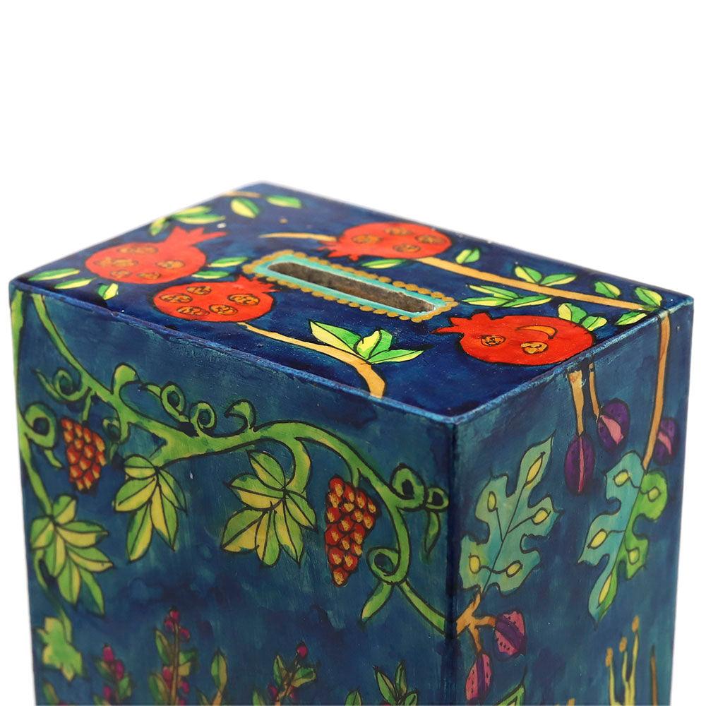Painted Tzedakah Box