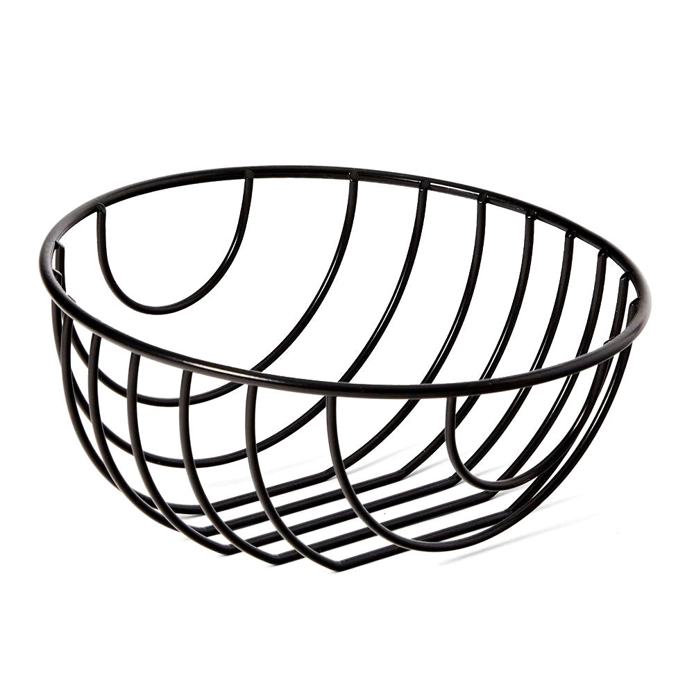 Large Black Outline Basket