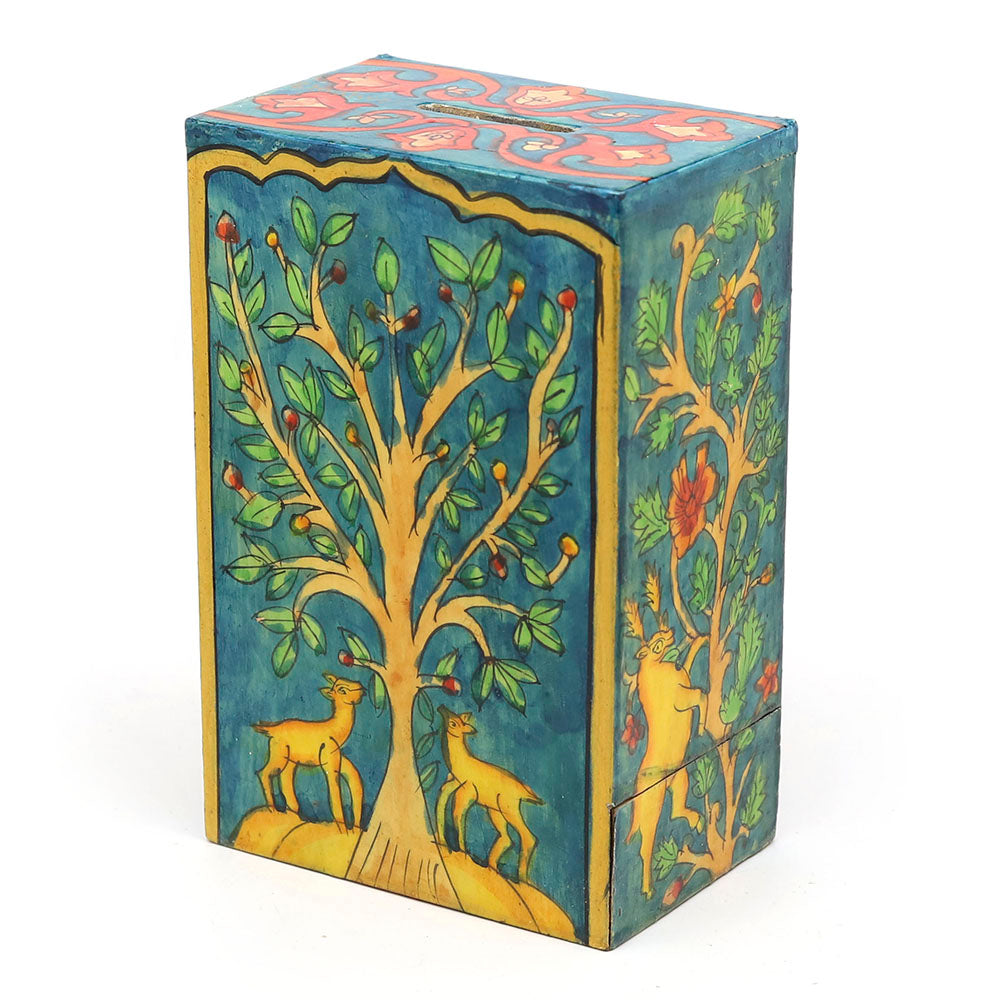 Painted Tzedakah Box