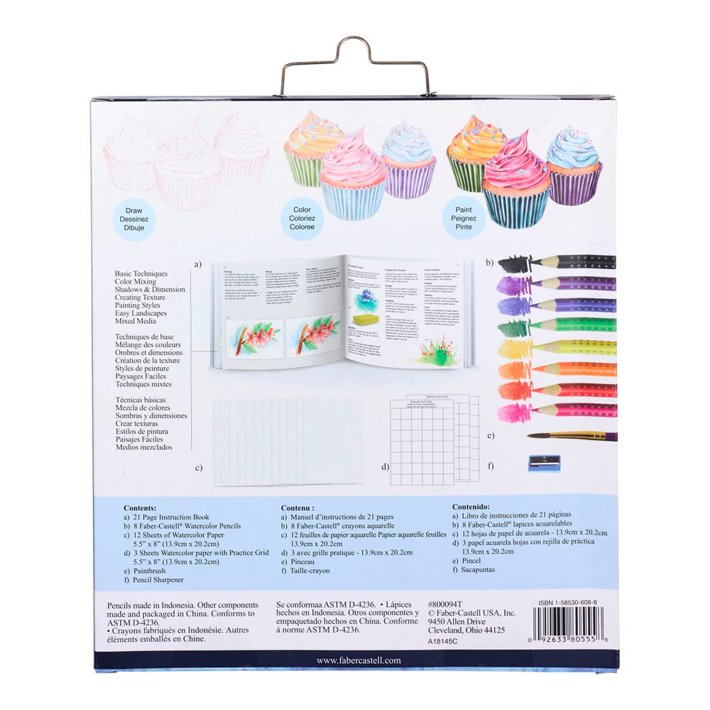 Watercolor Pencils Art Learning Set