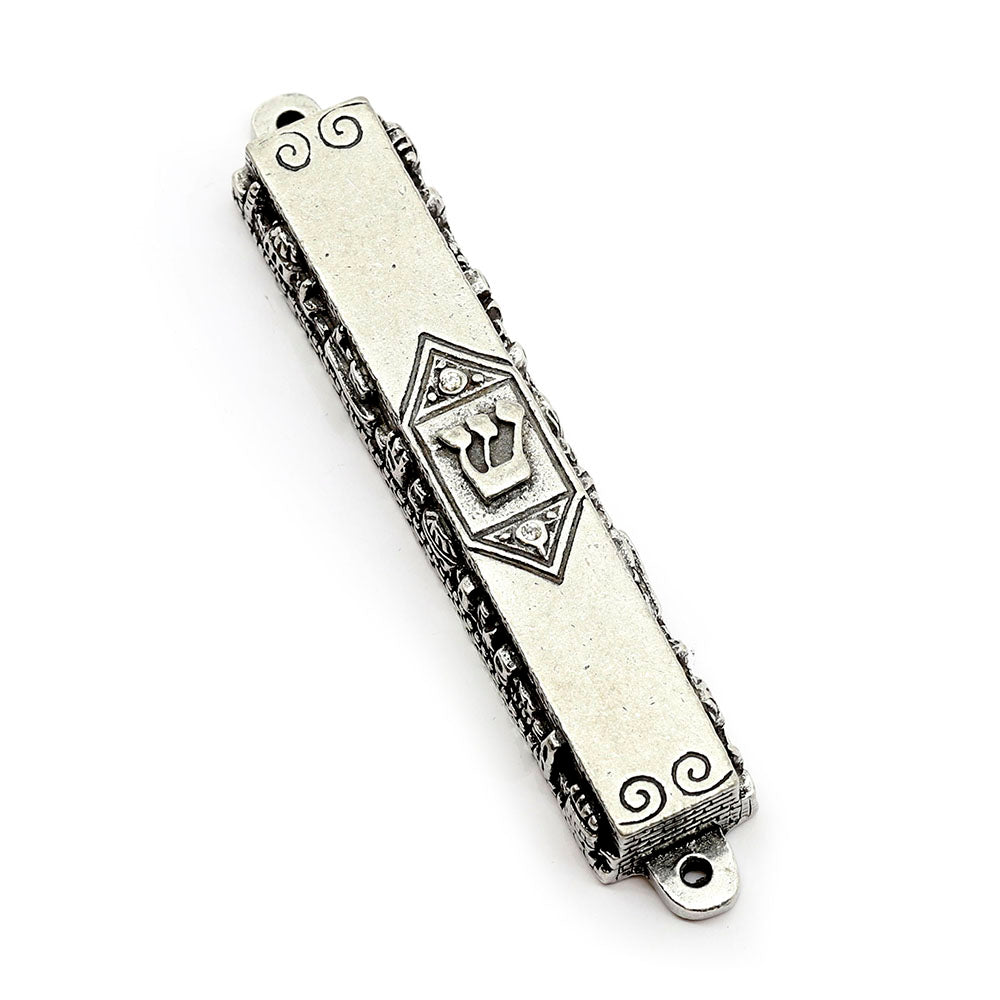 Mezuzah with Jerusalem Motif on Sides