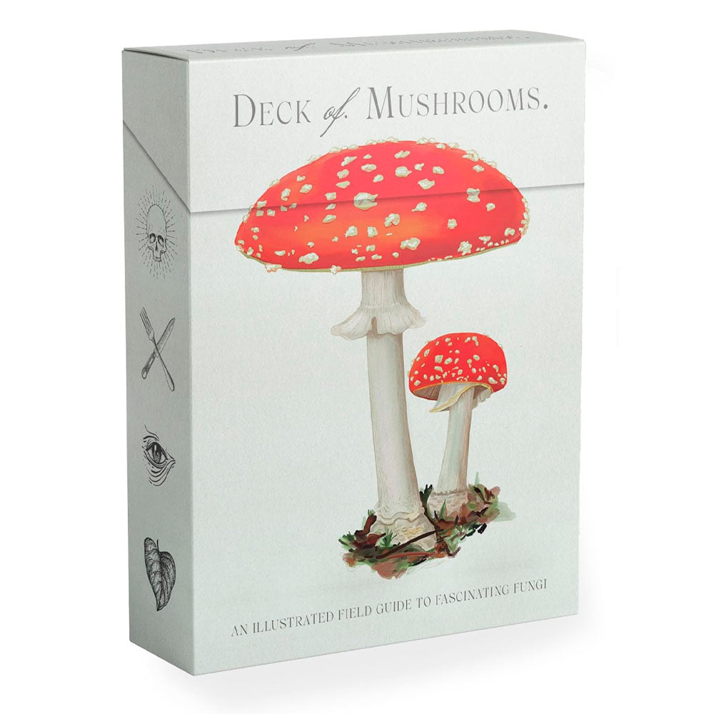 The Deck of Mushrooms: An illustrated field guide to fascinating fungi