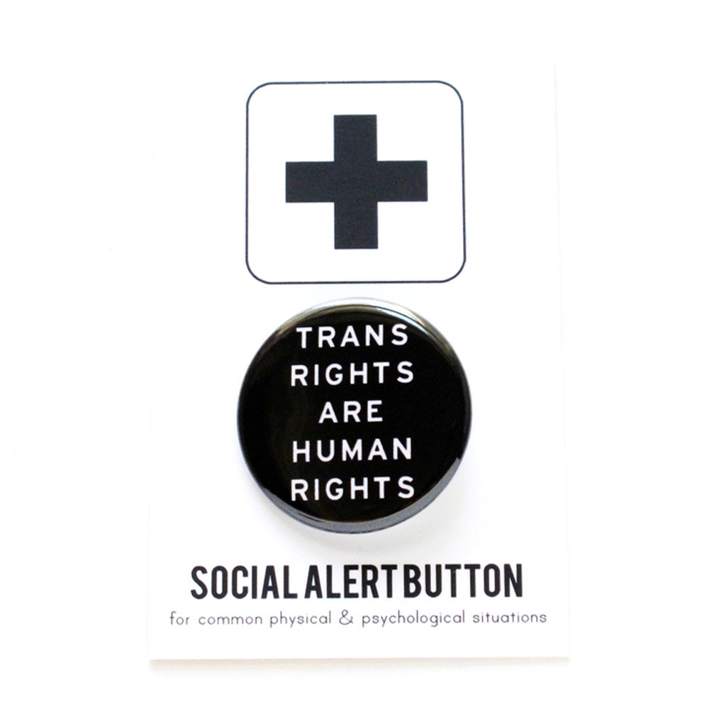 Trans Rights Pinback Button