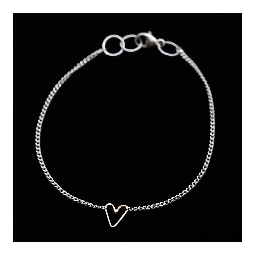 Teenie Moving Heart Bracelet