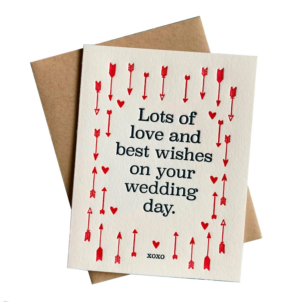 Arrow Love & Wish Greeting Card