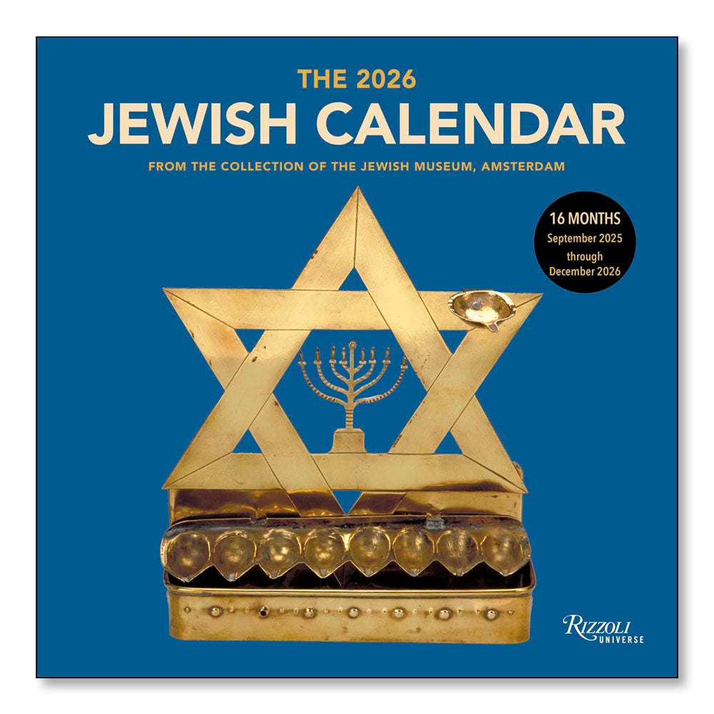 The Jewish Calendar 2025–2026 (5786) 16-Month Wall Calendar
