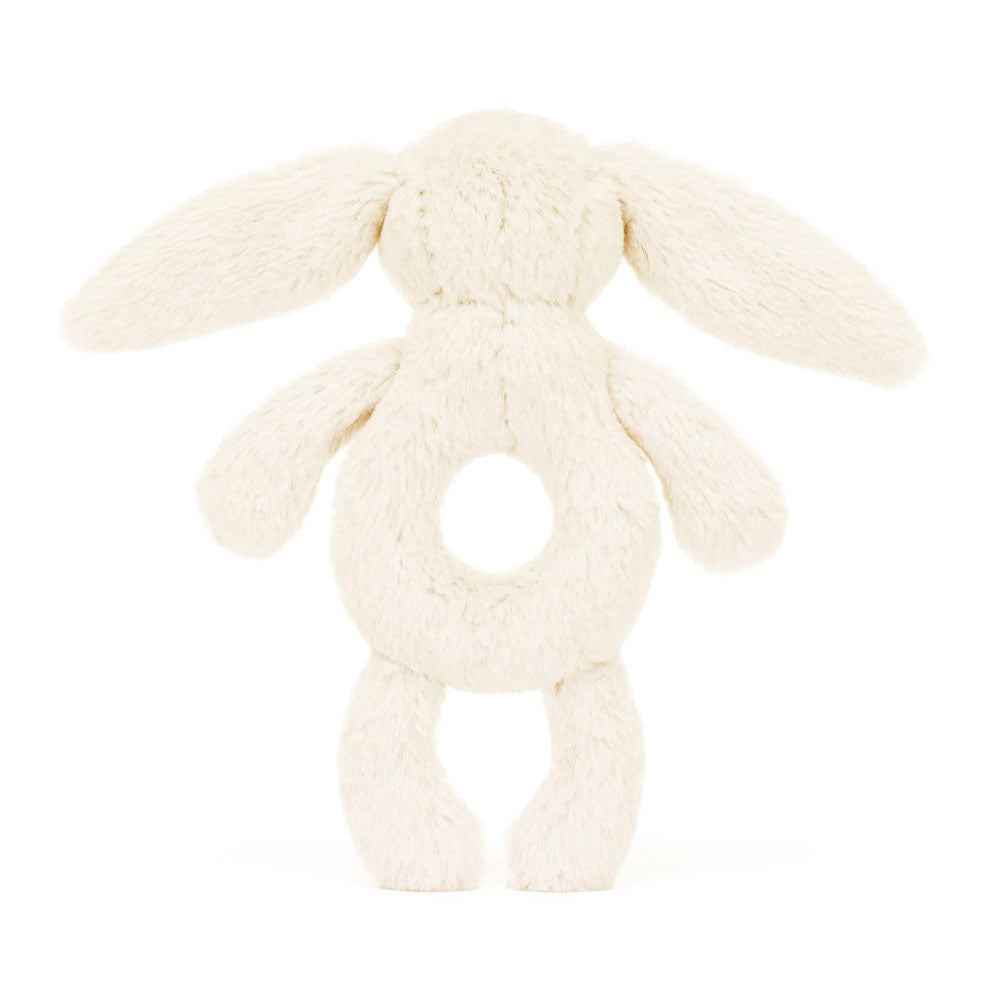 Bashful Cream Bunny Ring Rattle