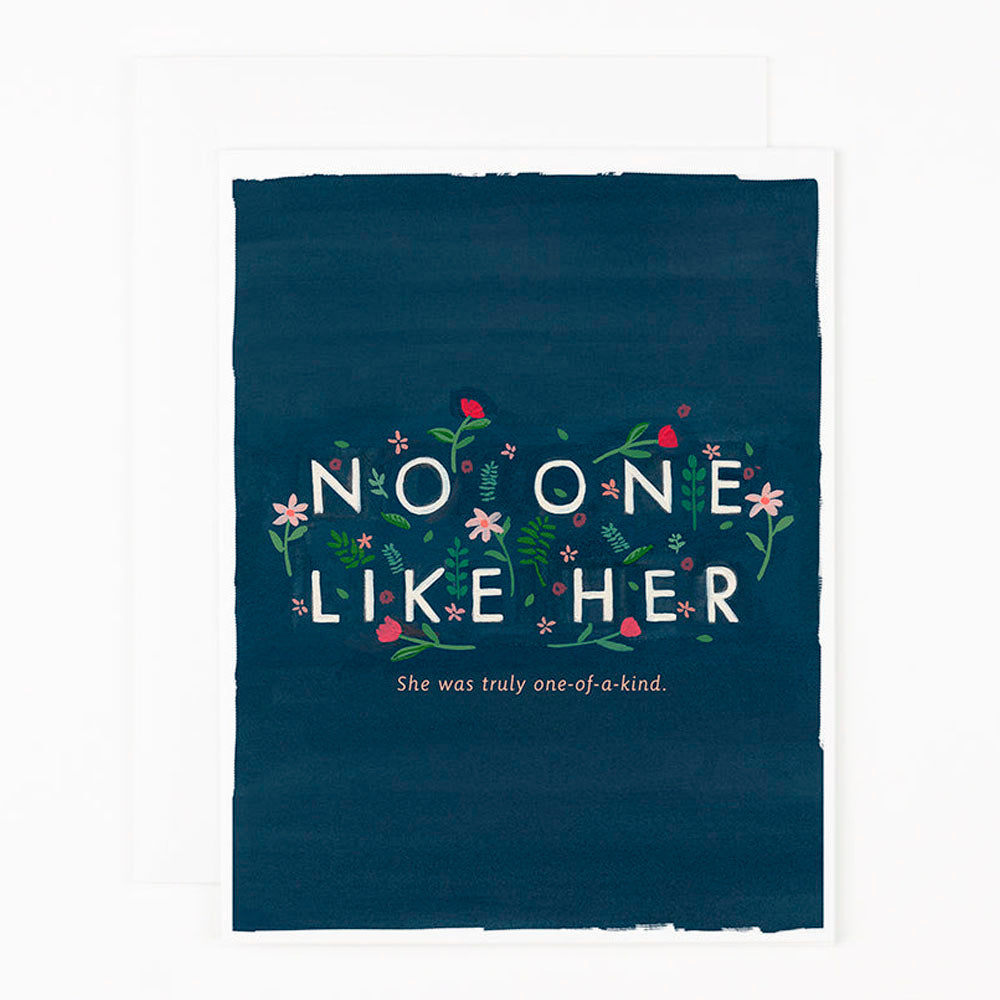 No One Like Her Greeting Card