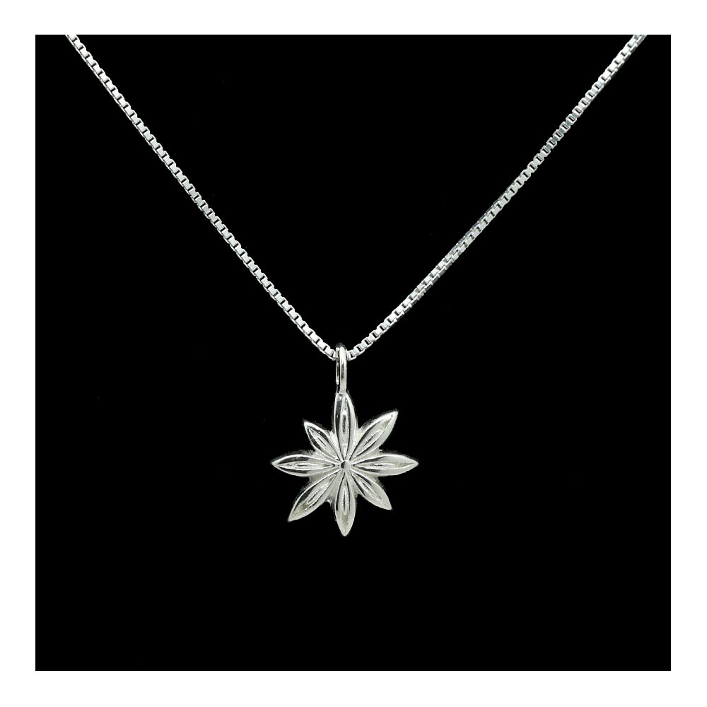 Star Anise Sterling Necklace