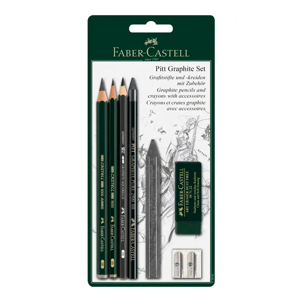 Pitt Graphite Pencil Drawing and Sketching Set