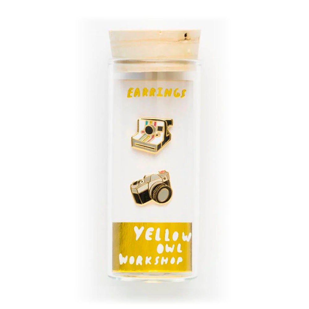 Camera Stud Earrings