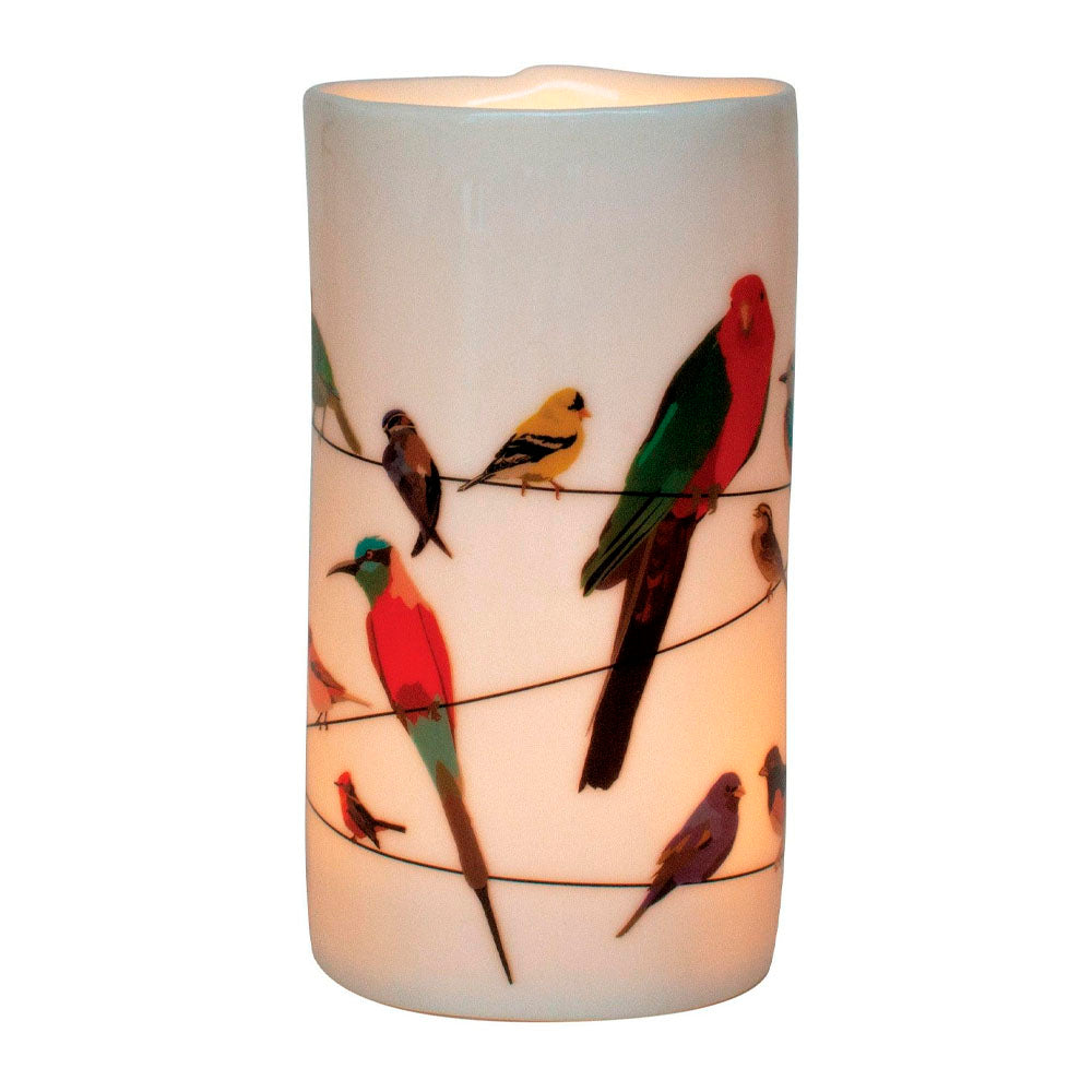 Birds on a Wire Transforming Tea Light Holder