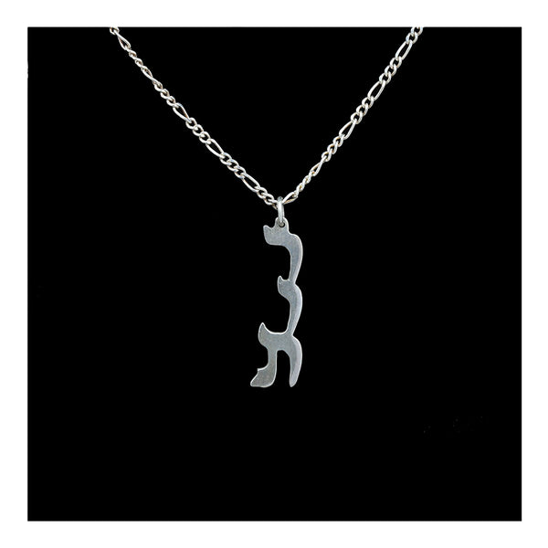Veritcle "Rachel" Sterling Necklace