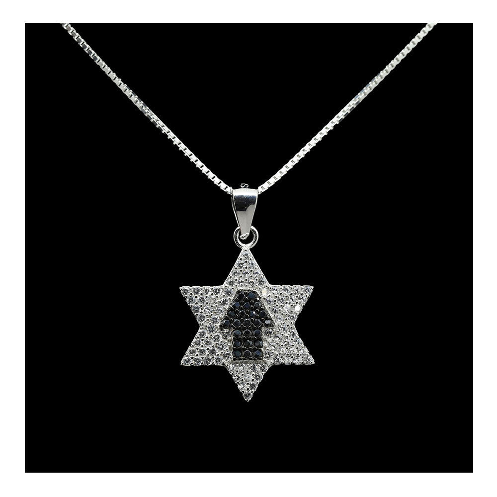 Amazon.com: Star of David Necklace/Hamsa and Star of David Necklace/Gold Hamsa  Necklace with Star of David/Star of David Jewish Jewelry : Handmade Products