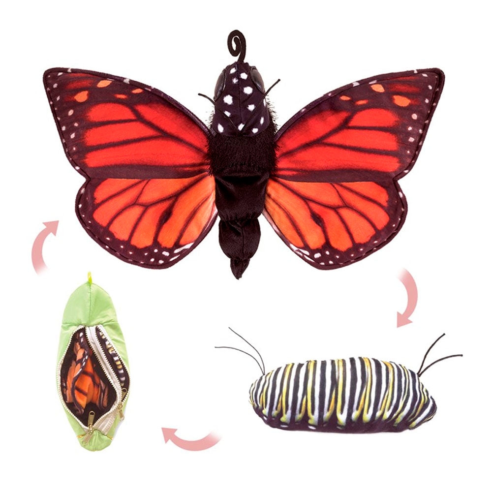 Monarch Life Cycle Puppet