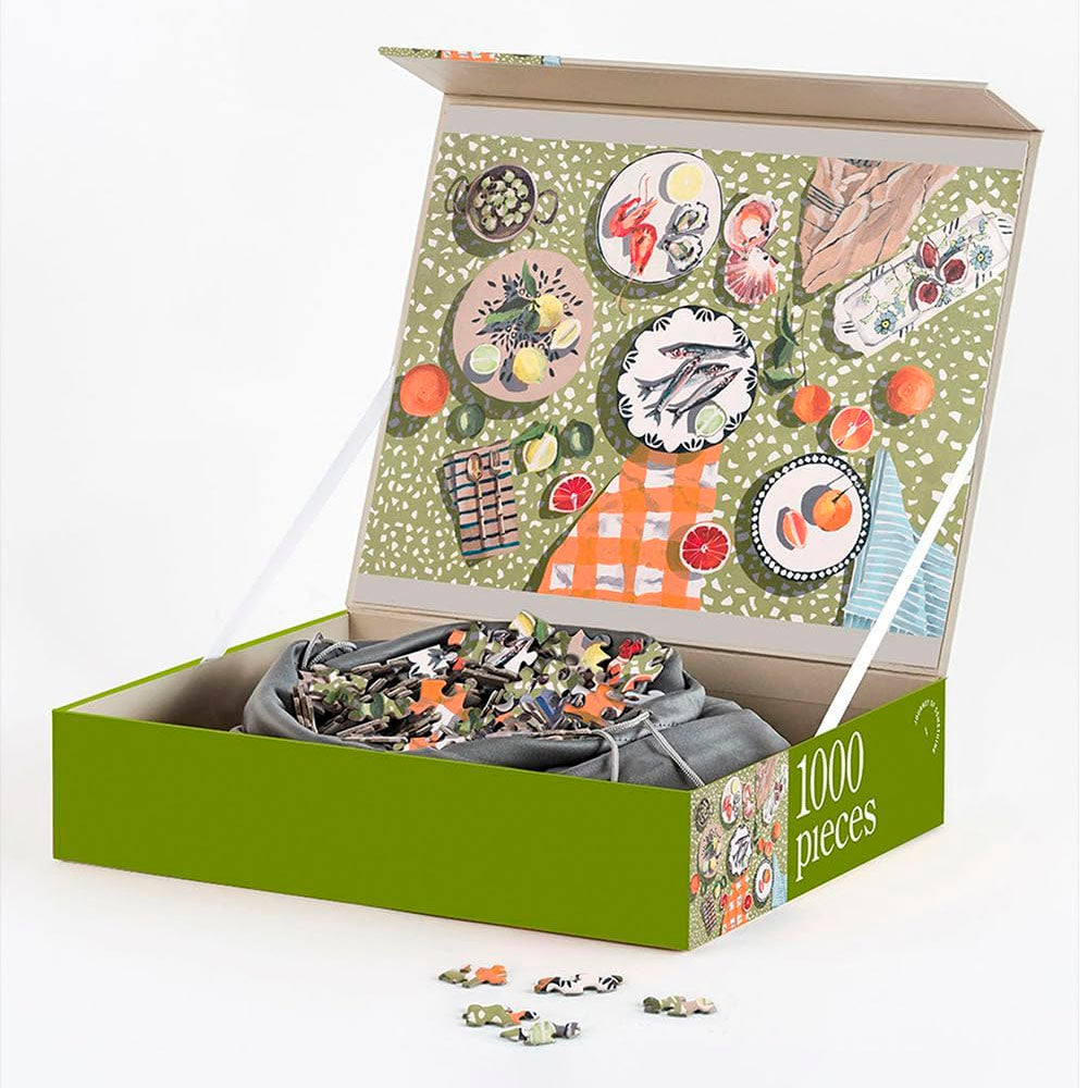 Table by The Sea – 1000-Piece Jigsaw Puzzle