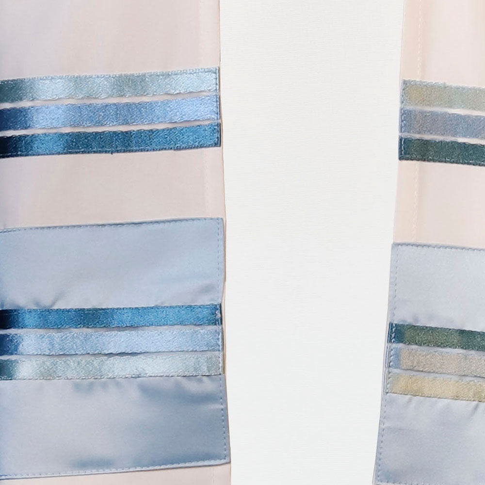 Blue Stripes Tallit Set