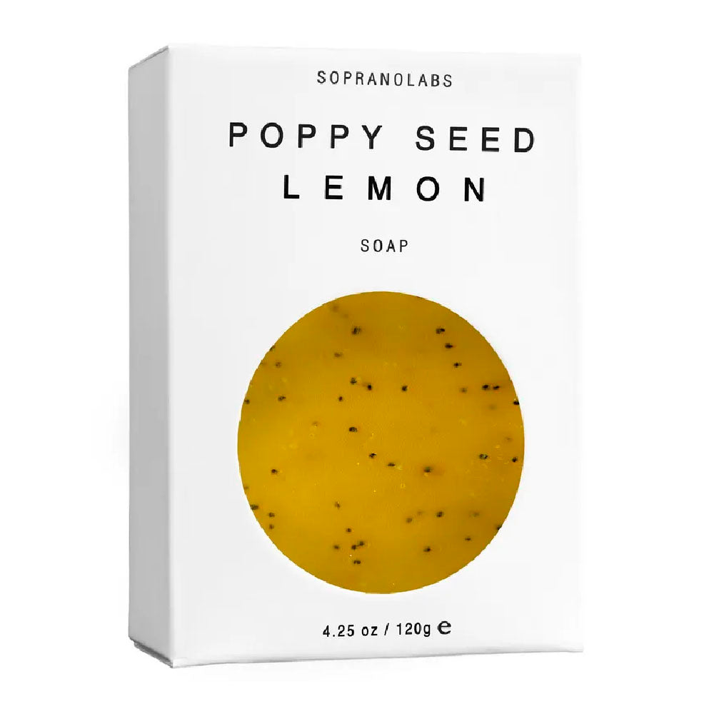 Poppy Seed Lemon Vegan Soap