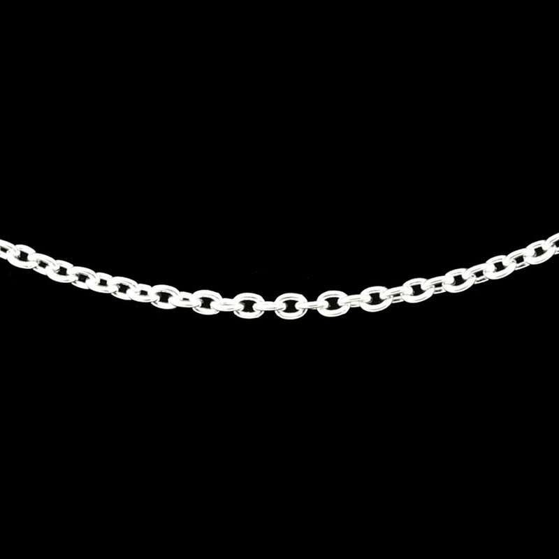 Sterling Silver Boston Chain 20"