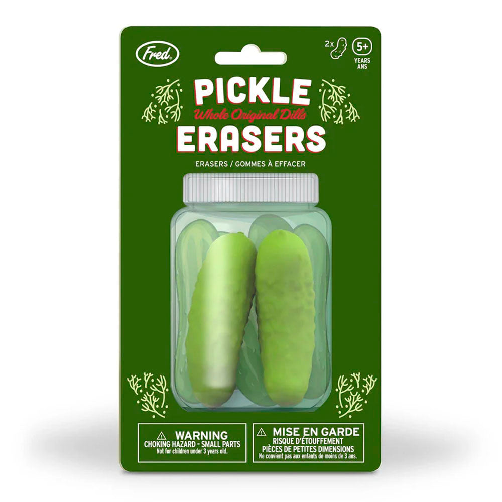 Pickle Erasers