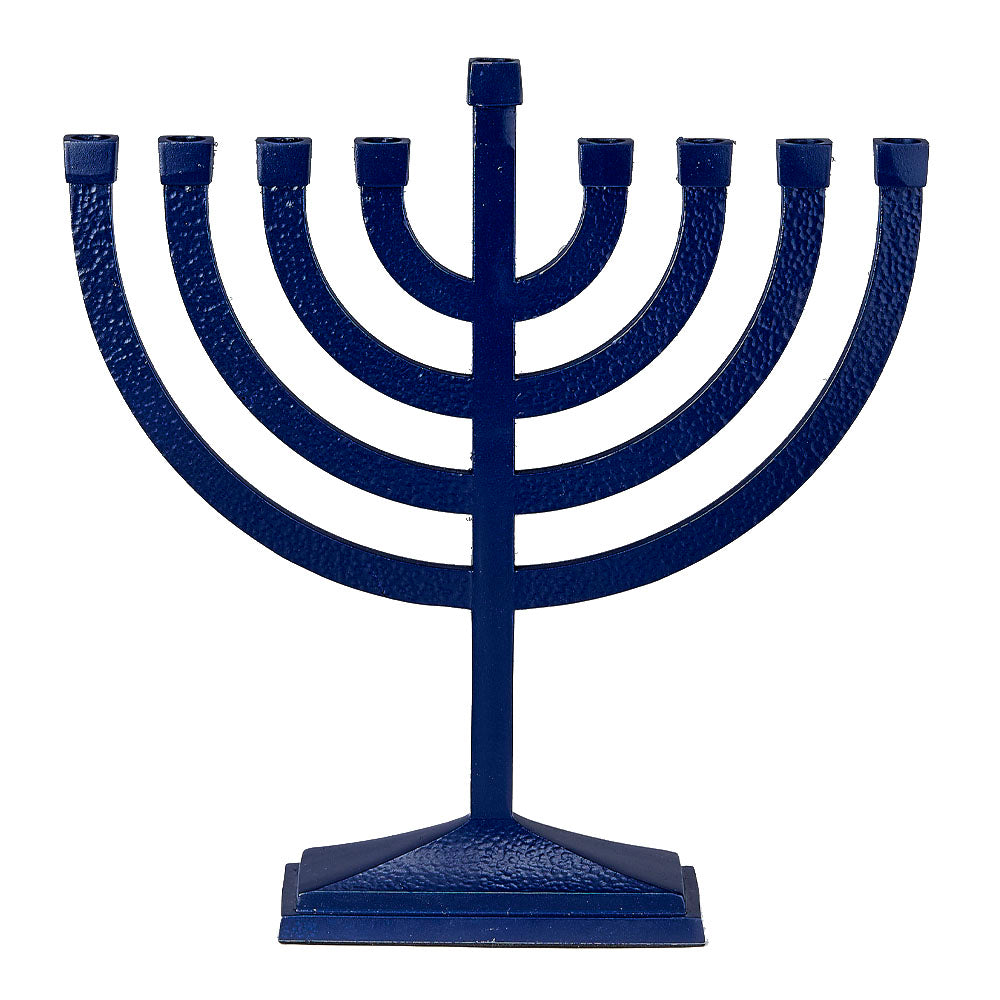 Traditional Hammered Hanukkiah