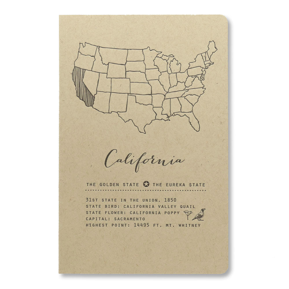 California State Large Notebook