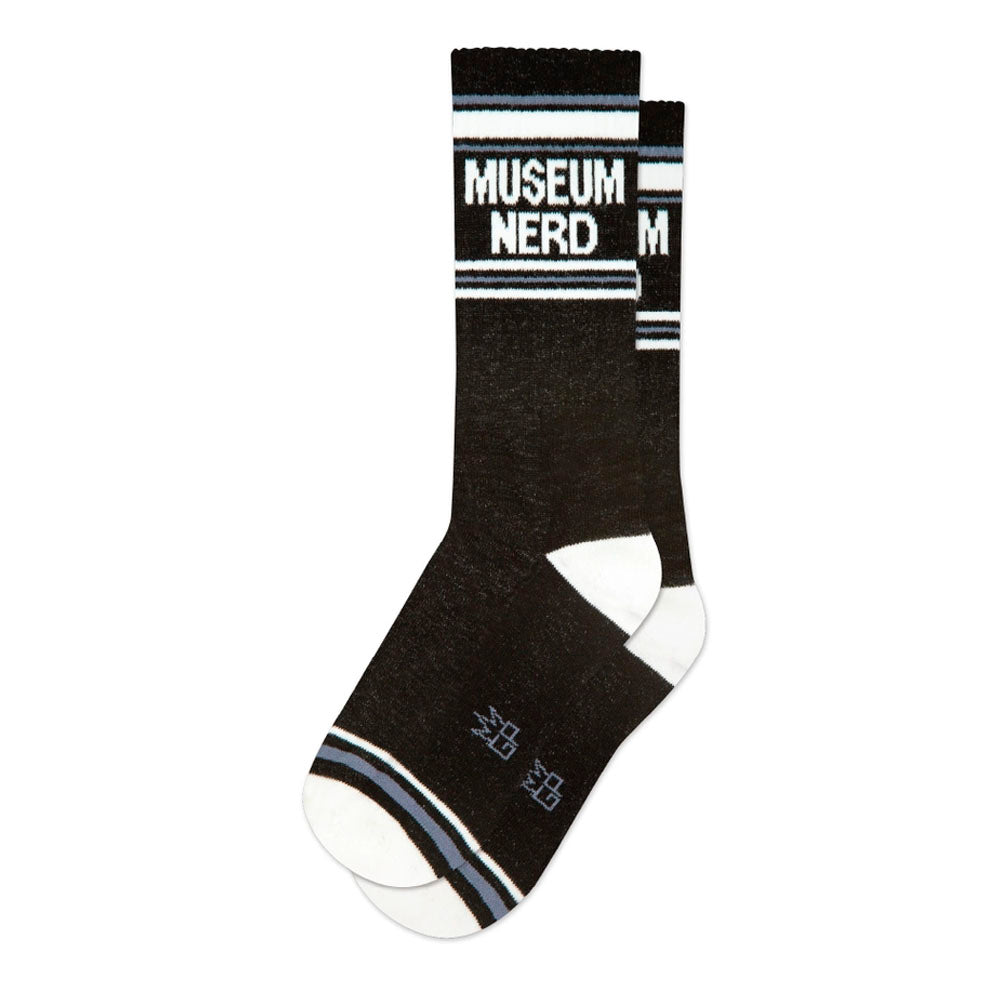 Museum Nerd Gym Crew Socks