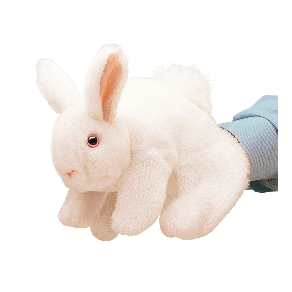 White Bunny Rabbit Puppet