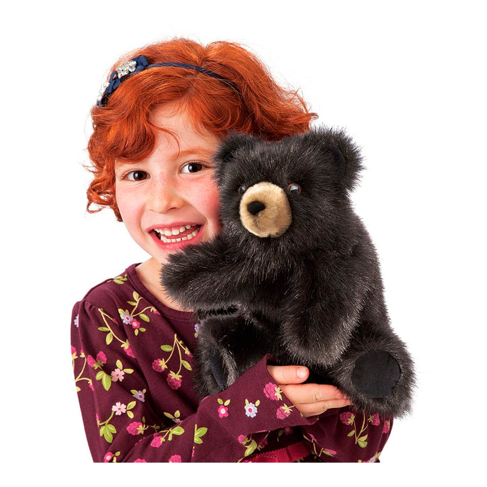 Baby Black Bear Puppet