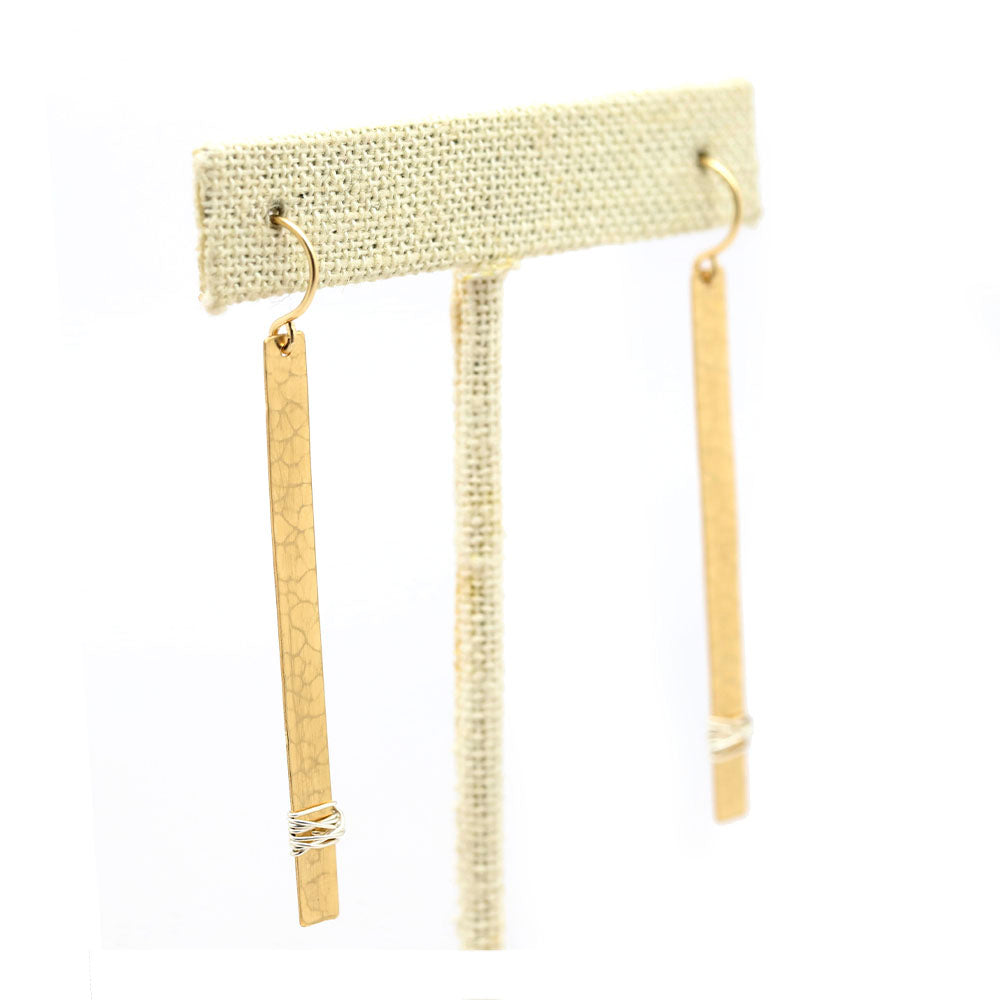 Straight and Narrow Earrings