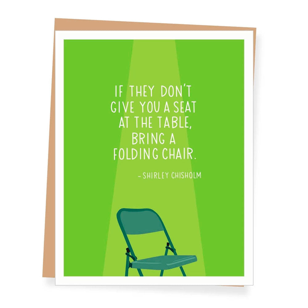 Shirley Chisholm Quote Greeting Card