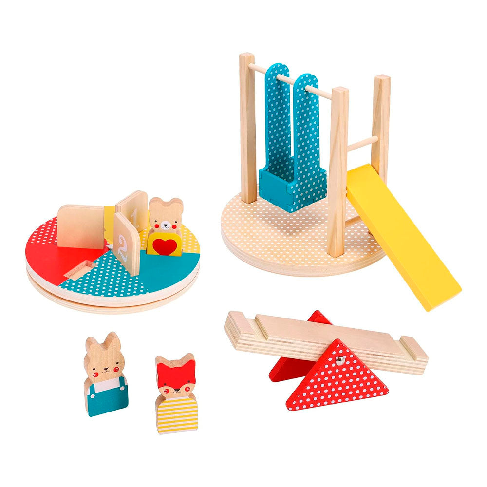 At The Park Wooden Playset