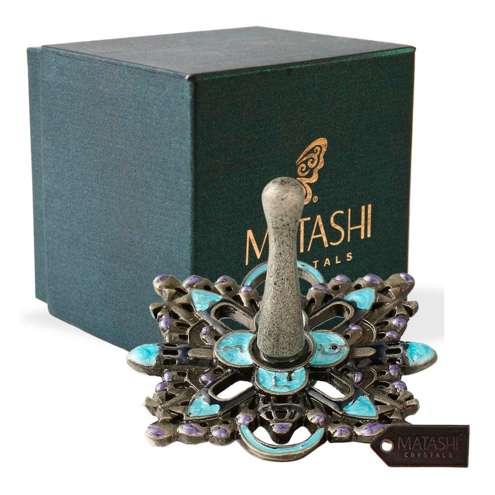 Enameled Jerusalem Dreidel