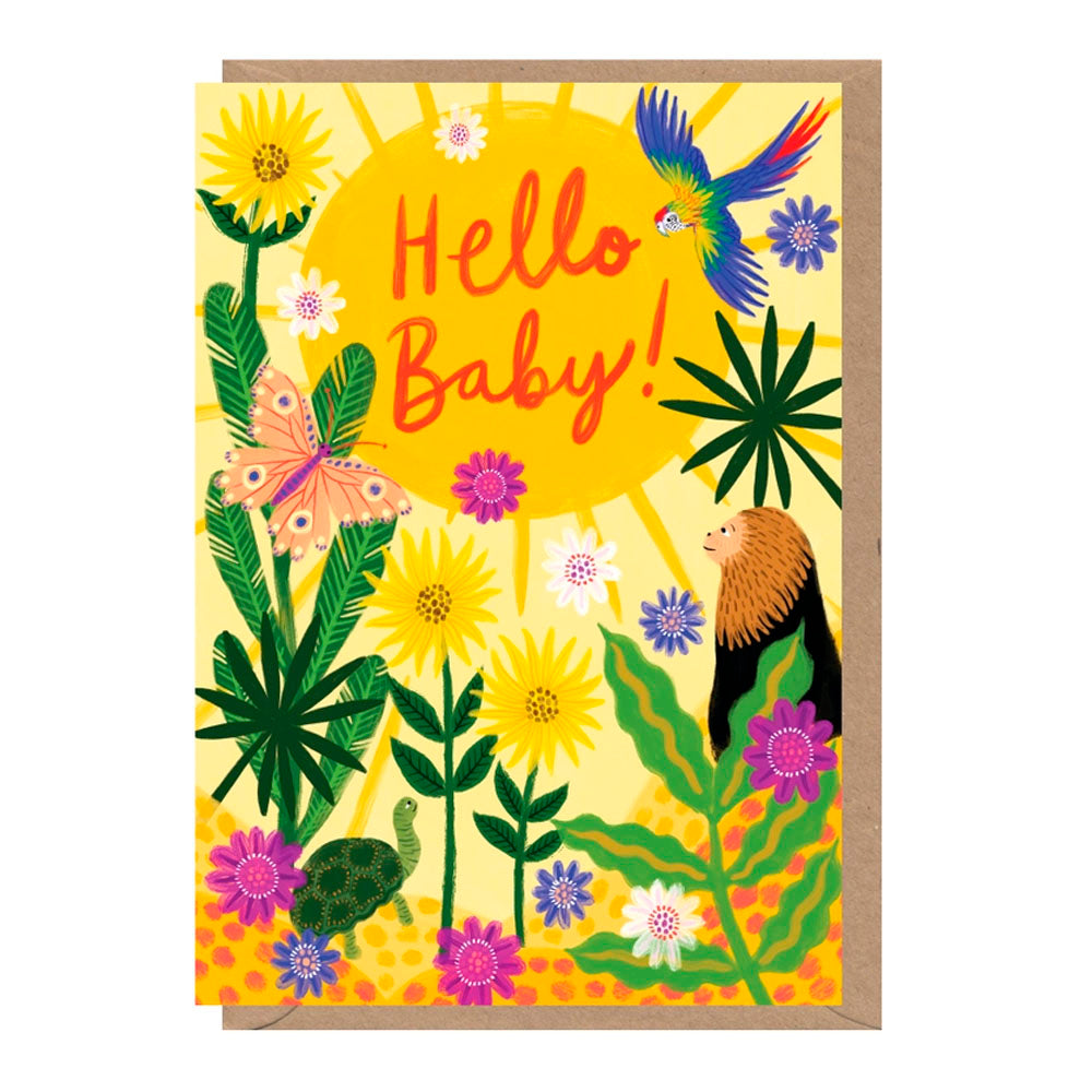 Hello Baby Greeting Card