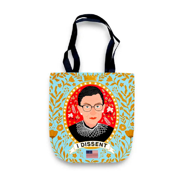 Cheeky Tote Bag: Ruth Bader Ginsburg I Dissent