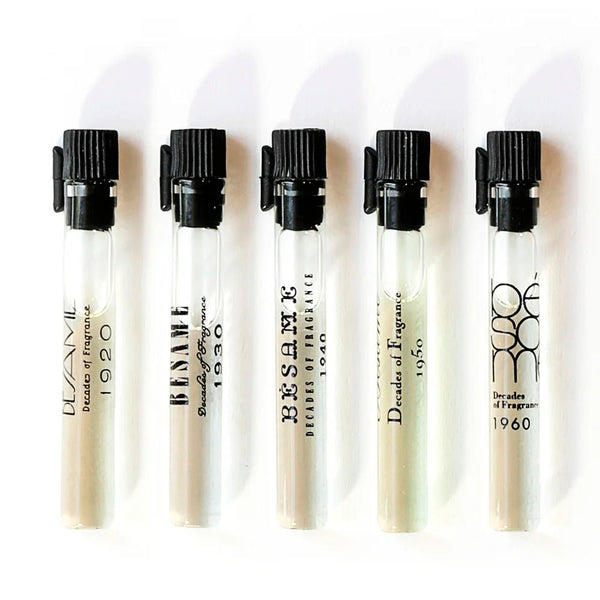 Decades of Fragrance Sample Set