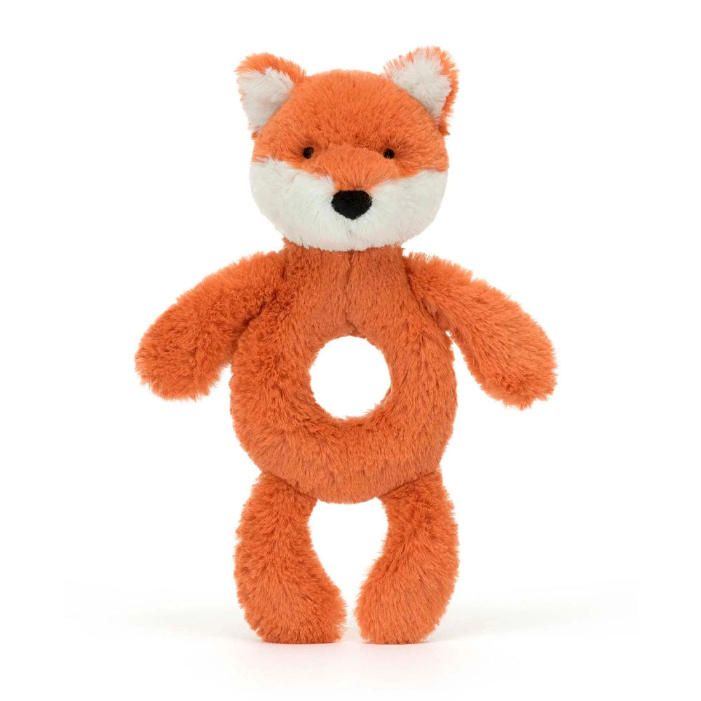 Bashful Fox Ring Rattle