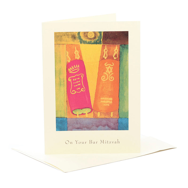 Open Ark Bar Mitzvah Greeting Card