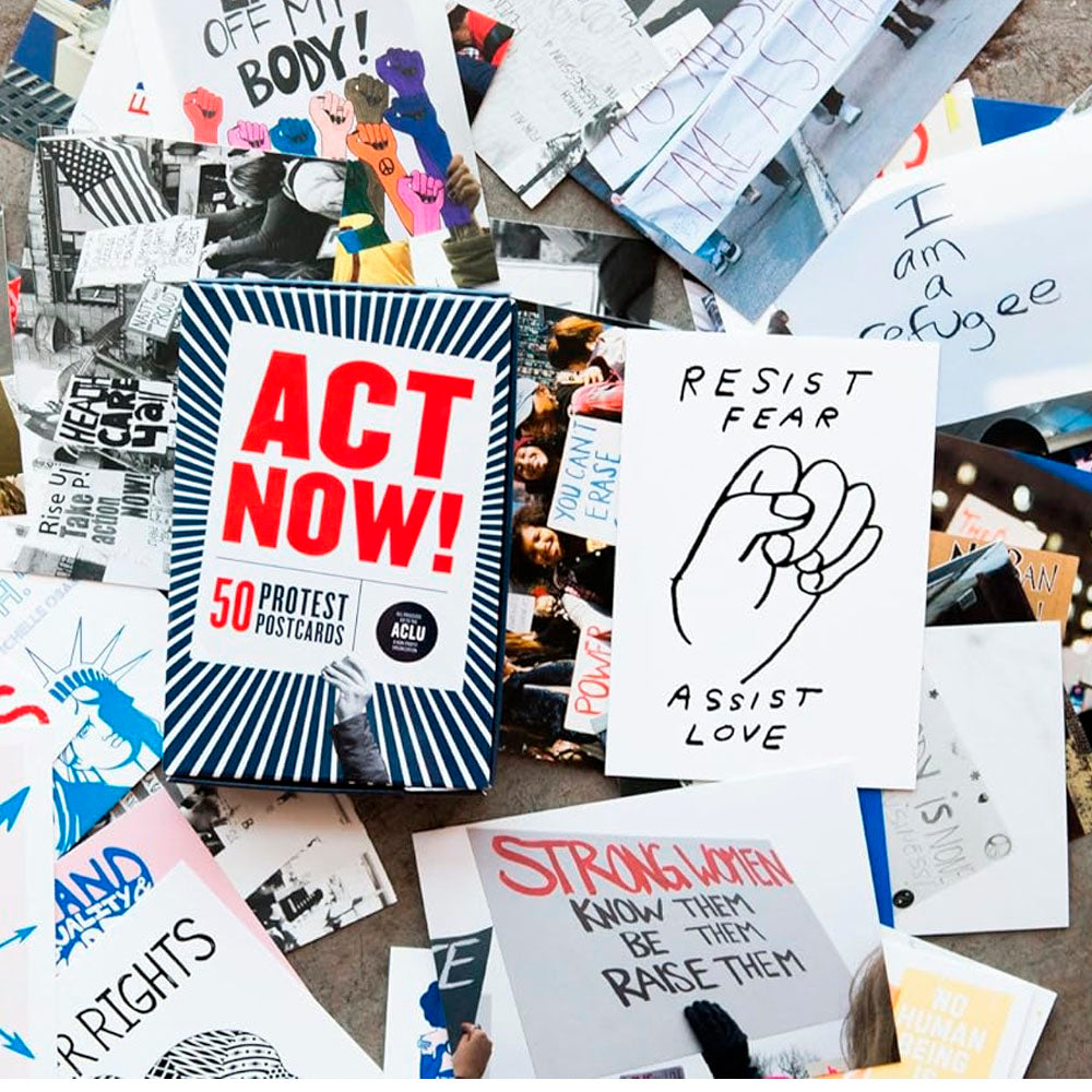 Act Now! 50 Protest Postcards