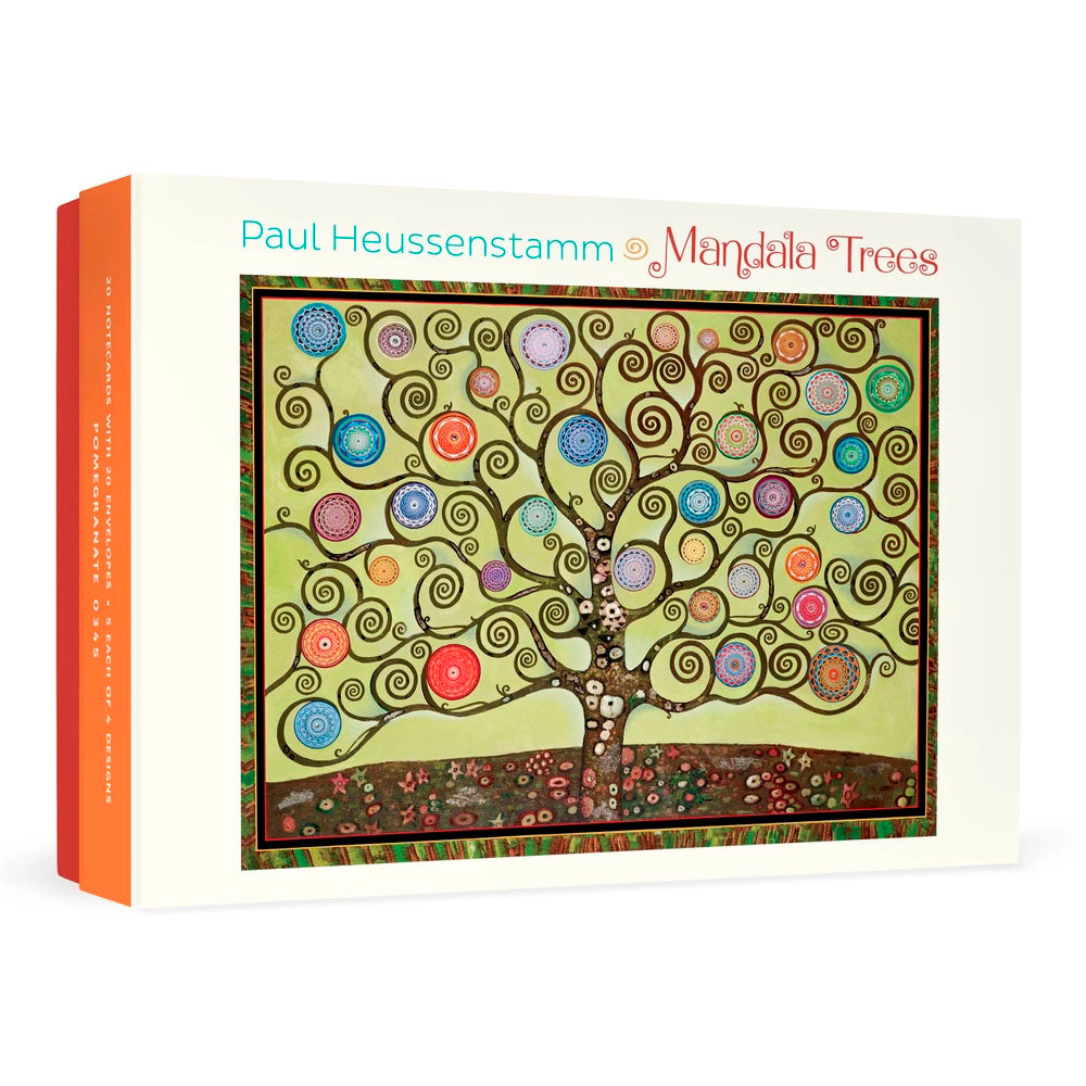 Paul Heussenstamm: Mandala Trees Boxed Notecard Assortment